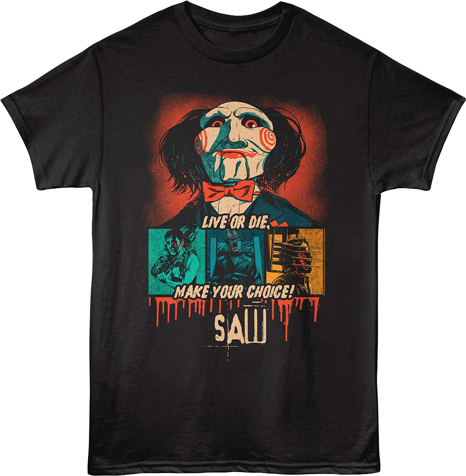 Make Your Choice Saw T-Shirt product image 1