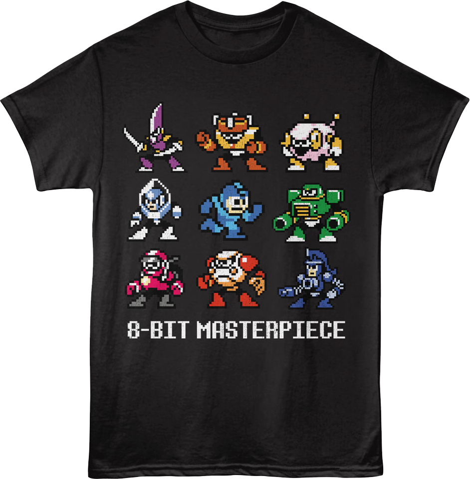 8-Bit Masterpiece Mega Man T-Shirt product image 1