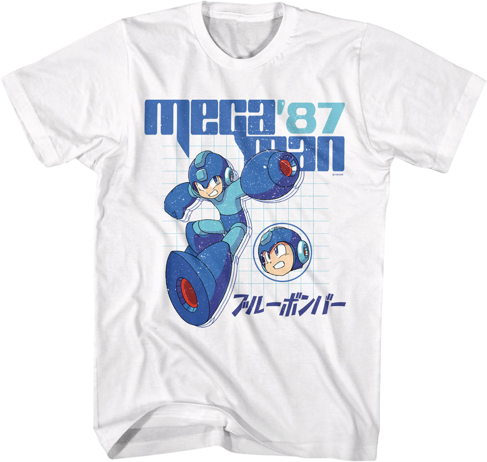 '87 Graph Photos Mega Man T-Shirt product image 1