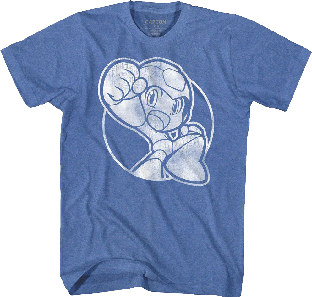 Fist Pump Mega Man T-Shirt product image 1