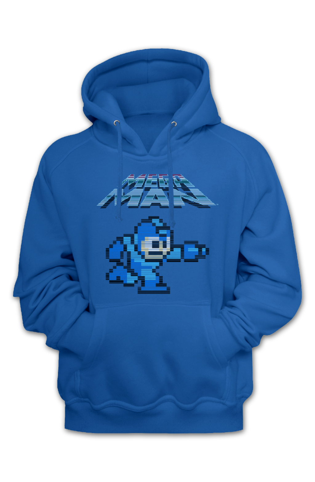 8-Bit Blue Bomber Mega Man Hoodie product image 2