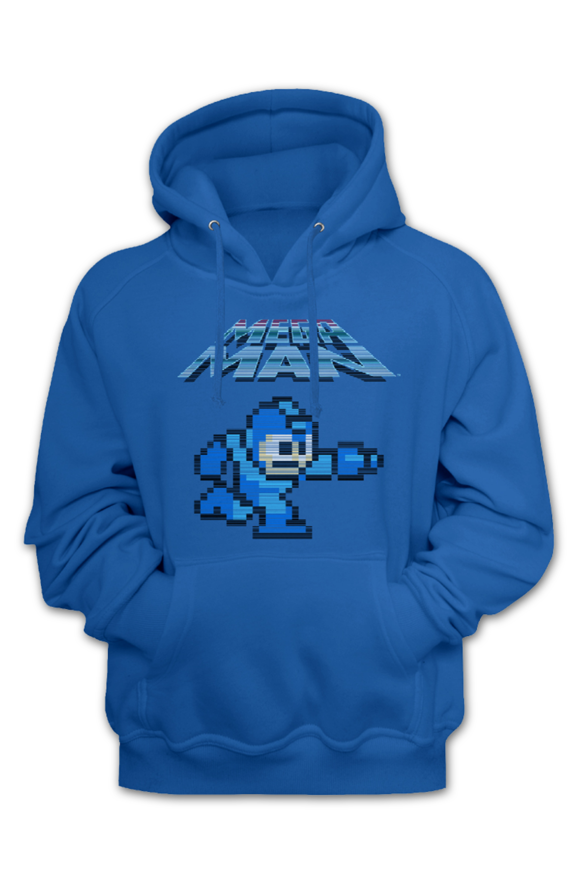 8-Bit Blue Bomber Mega Man Hoodie product image 2