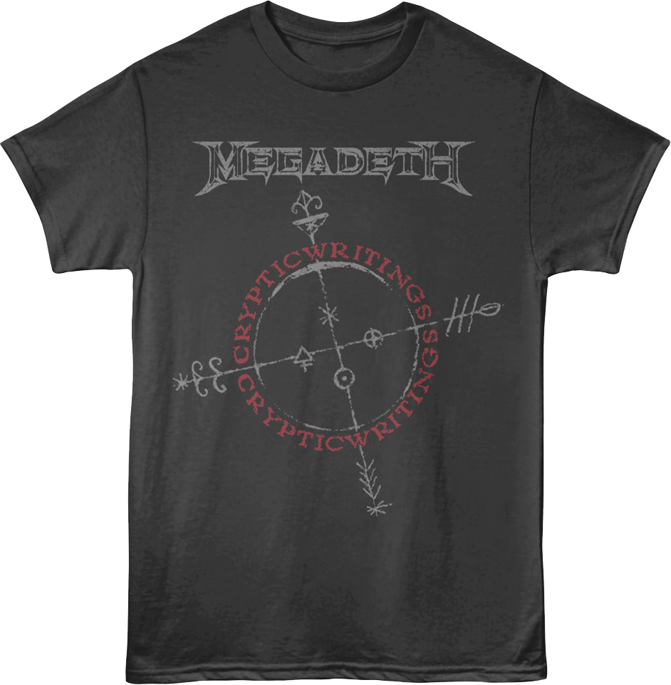 Cryptic Writings Megadeth T-Shirt product image 1