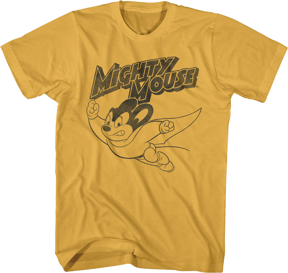 Vintage Flying Mighty Mouse T-Shirt product image 1