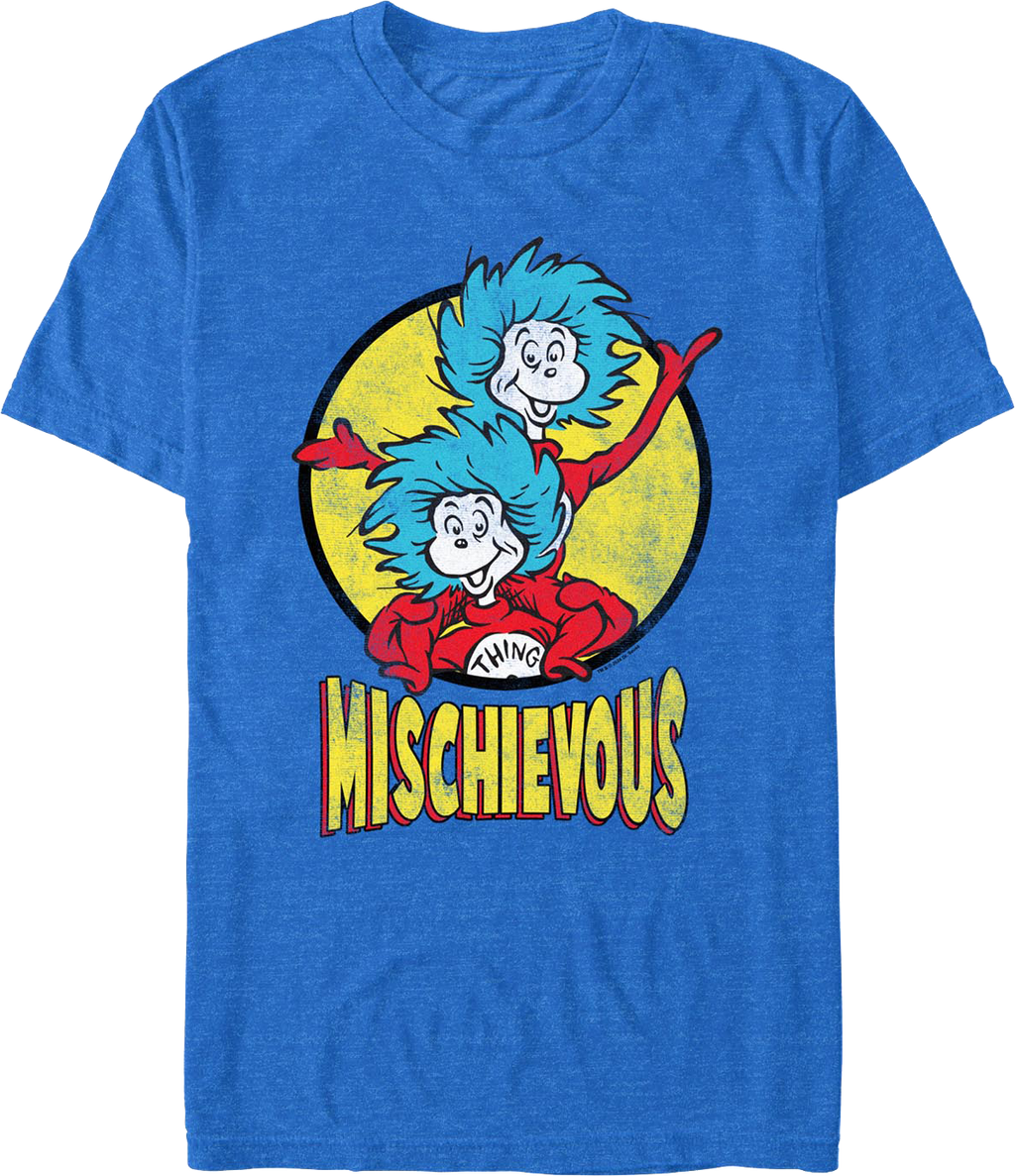 Mischievous Thing 1 & 2 Dr. Seuss T-Shirt product image 1
