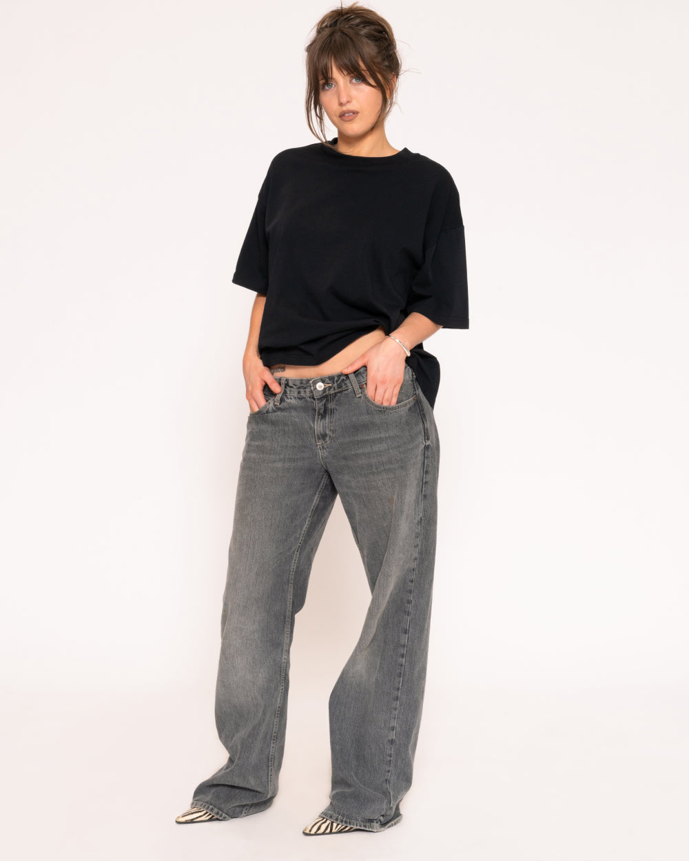 Boxy Tee 5-Pack: Black, Dusk, Pale Blue, Pistachio, White product image 6