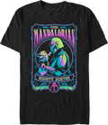 Neon Grogu & Din Djarin Mandalorian Poster Star Wars T-Shirt