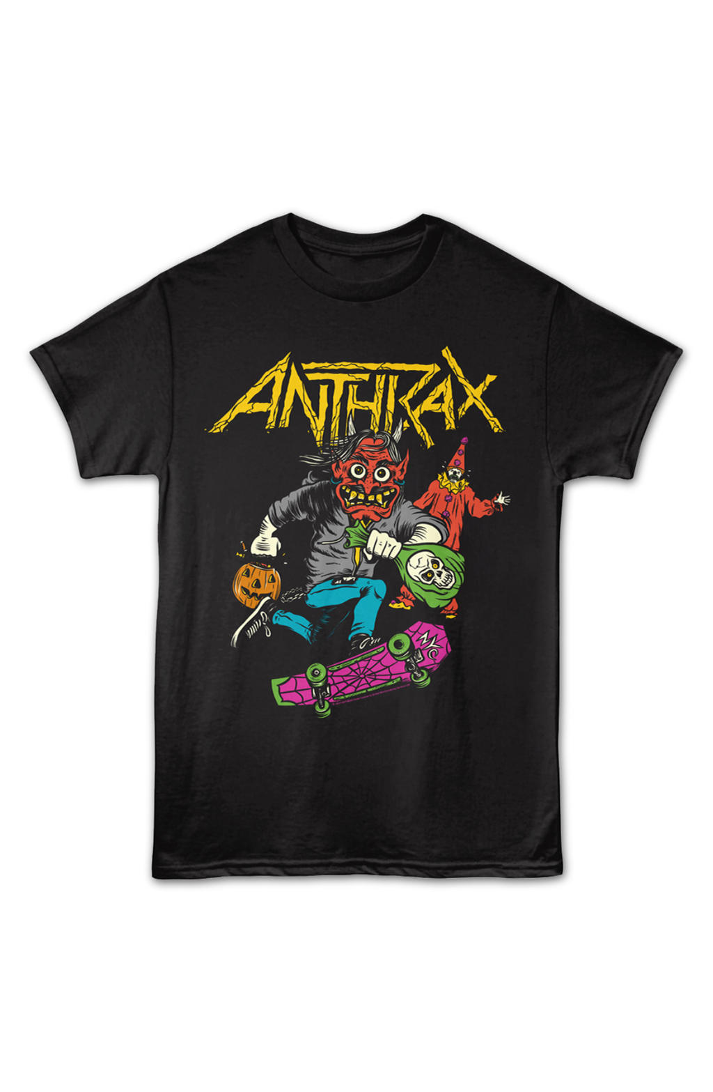 Not Man Stealing Candy Anthrax T-Shirt product image 2