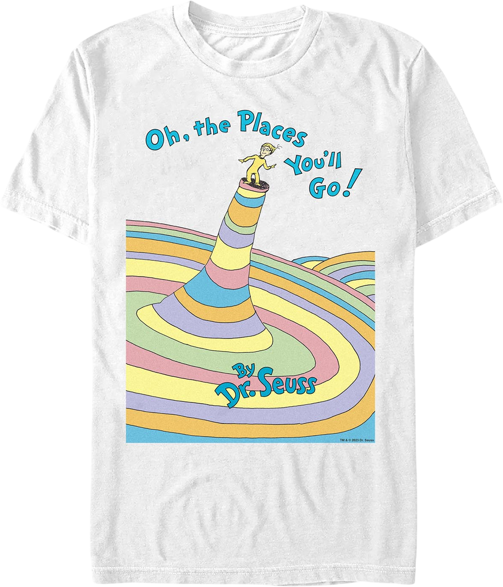 Oh, The Places You'll Go Cover Dr. Seuss T-Shirt product image 1