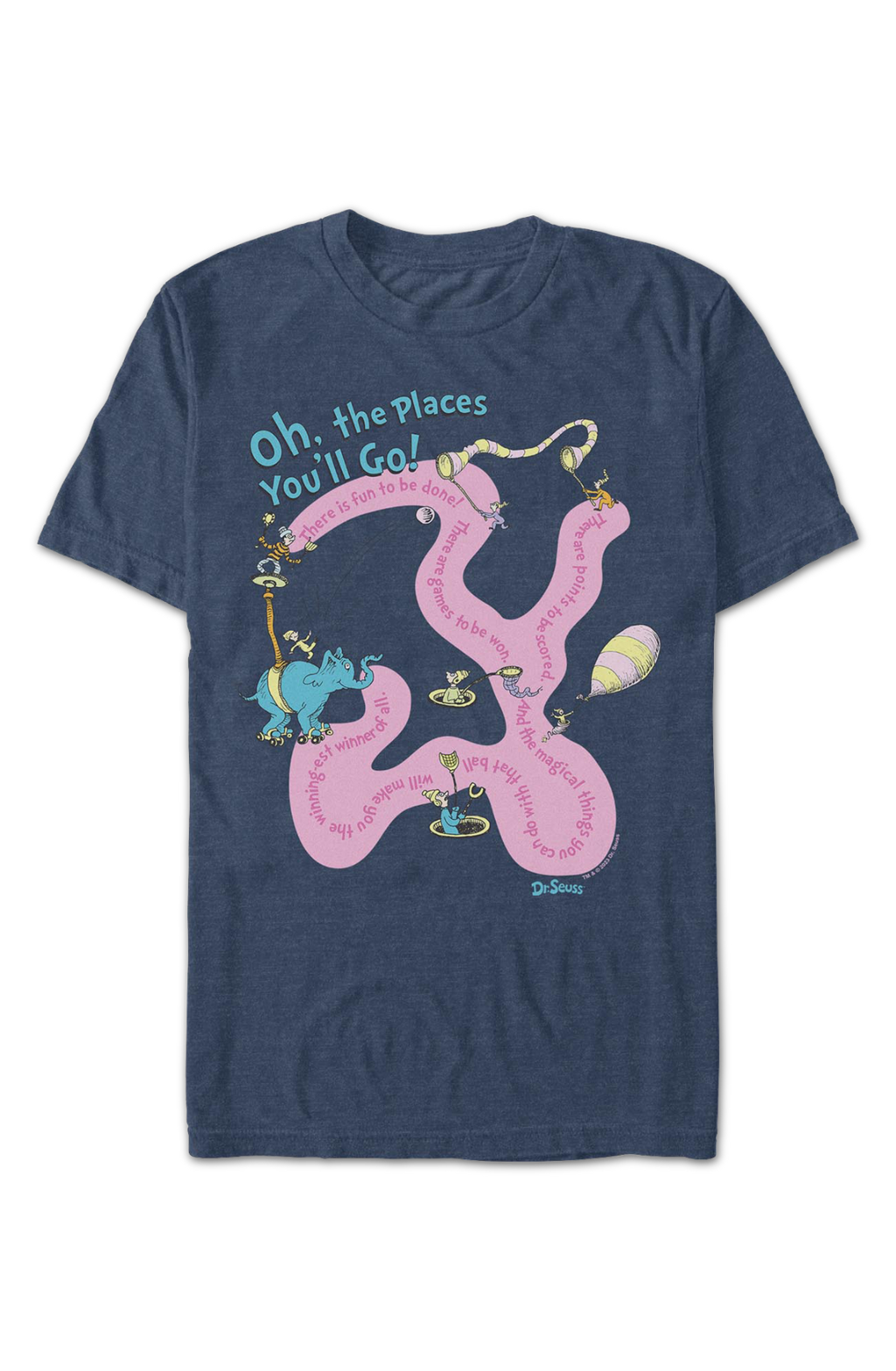 Oh, The Places You'll Go Journey Dr. Seuss T-Shirt product image 2
