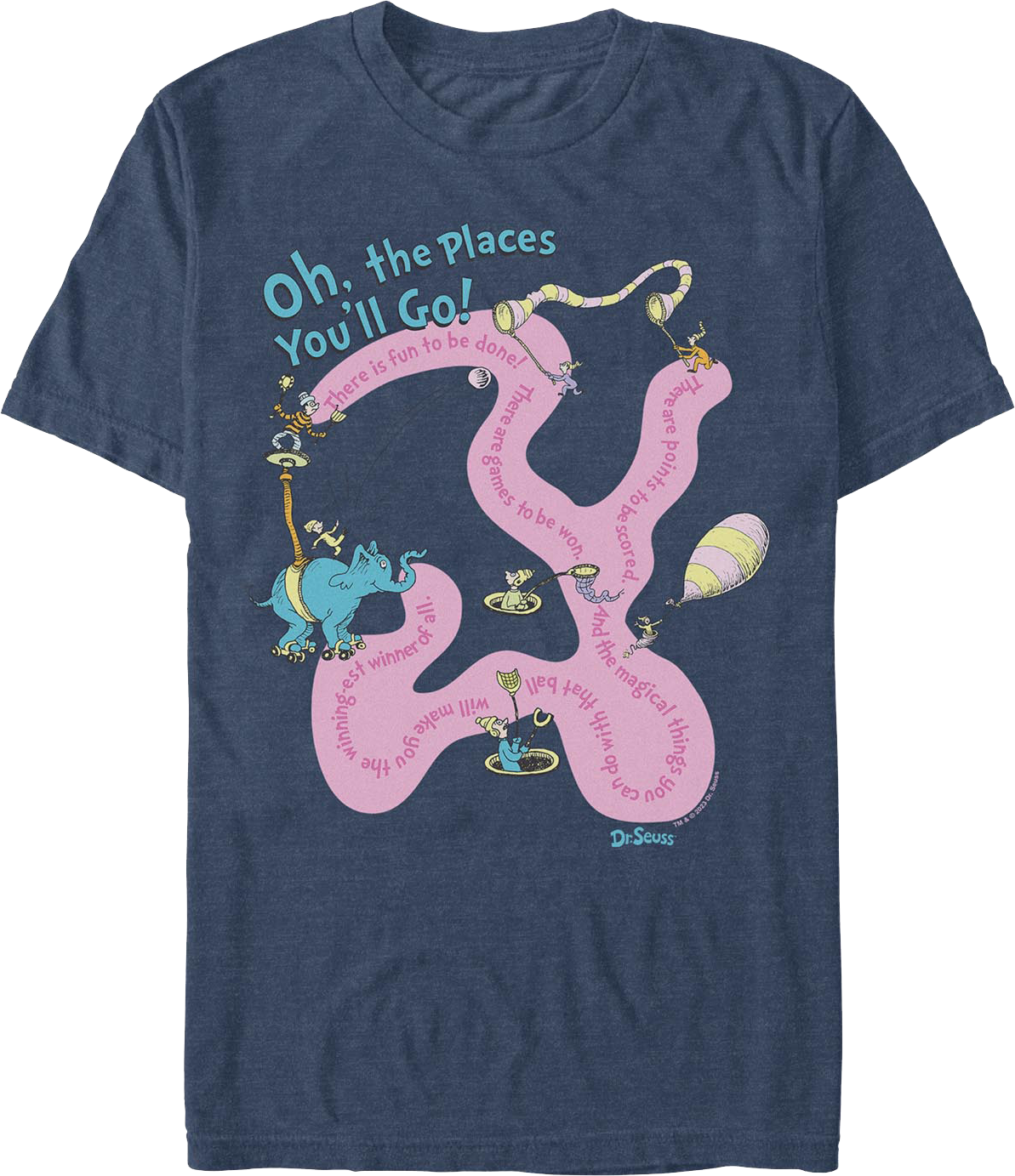 Oh, The Places You'll Go Journey Dr. Seuss T-Shirt product image 1