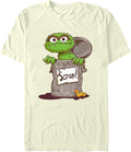 Oscar The Grouch Scram Sign Sesame Street T-Shirt product image 1