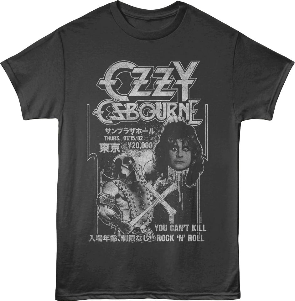 Vintage You Can't Kill Rock 'N' Roll Ozzy Osbourne T-Shirt product image 1