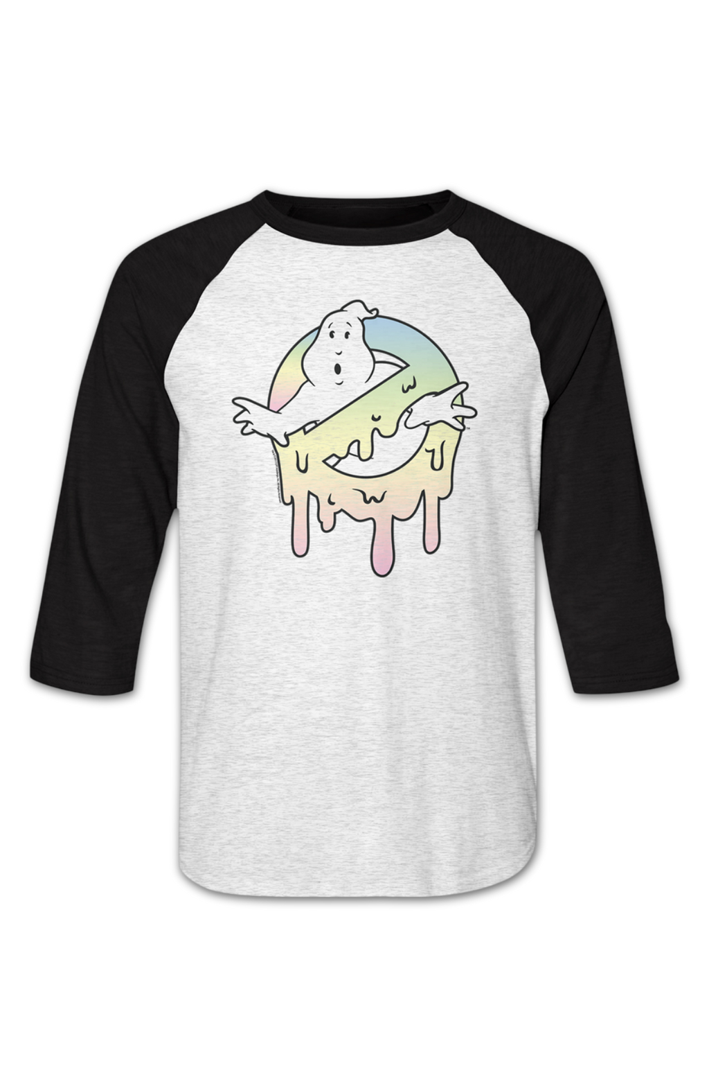 Pastel Slime Ghostbusters Raglan Baseball Shirt product image 2