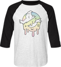 Pastel Slime Ghostbusters Raglan Baseball Shirt product image 1