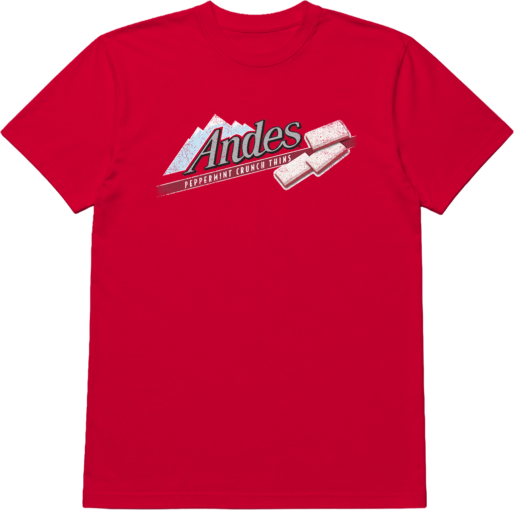 Peppermint Crunch Thins Andes Mints T-Shirt product image 1