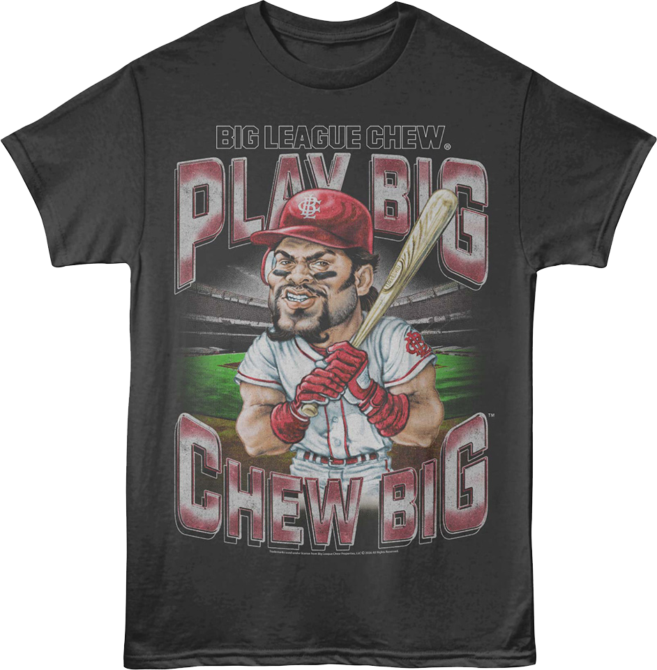 Play Big Chew Batter Pose League T-Shirt product image 1
