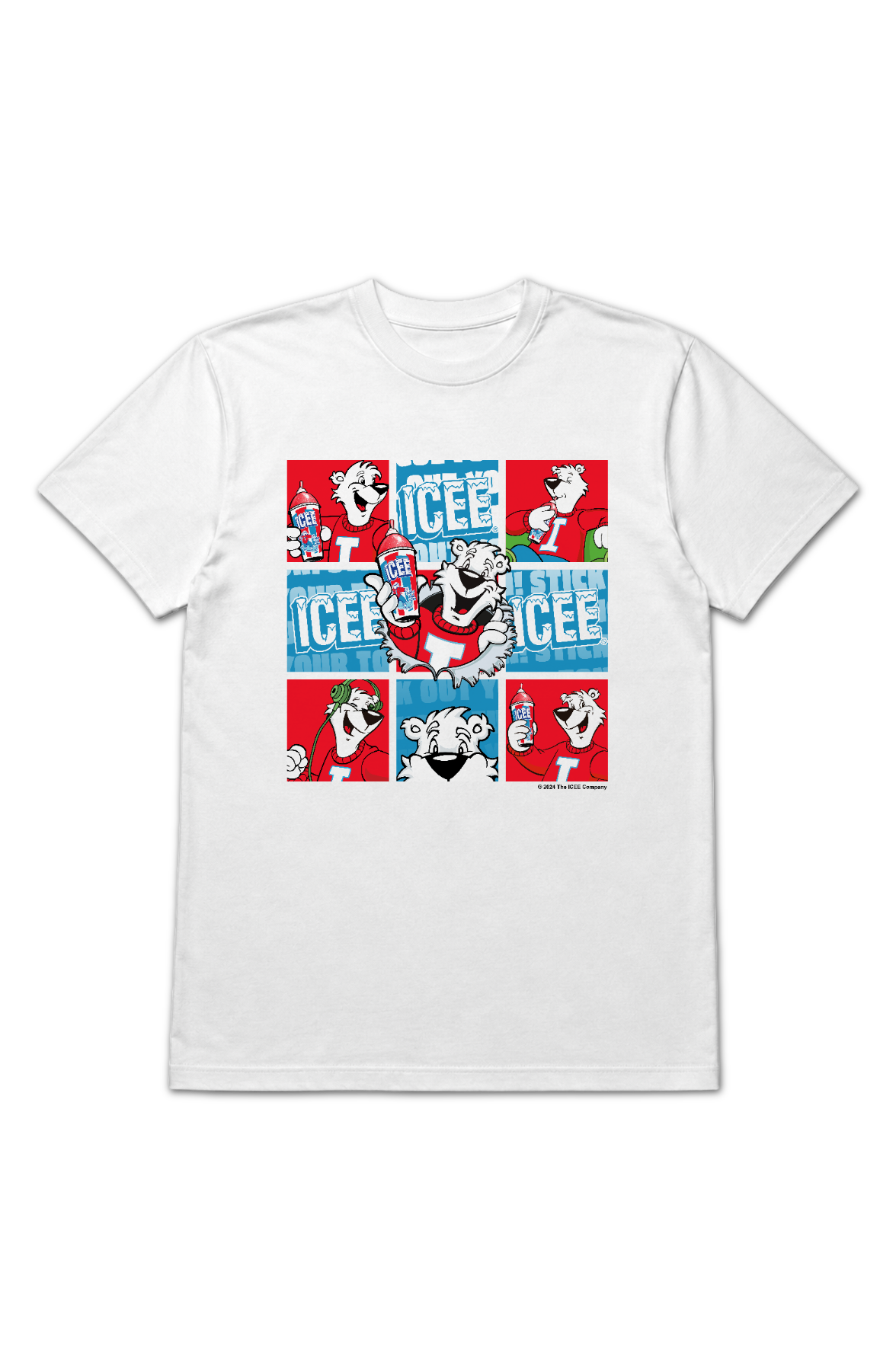 Polar Bear Collage ICEE T-Shirt product image 2