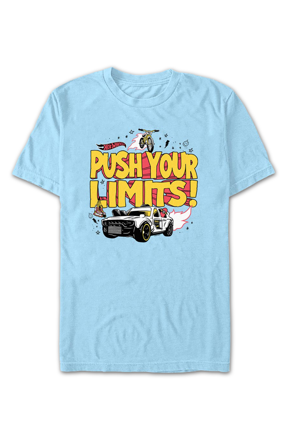 Push Your Limits Hot Wheels T-Shirt product image 2
