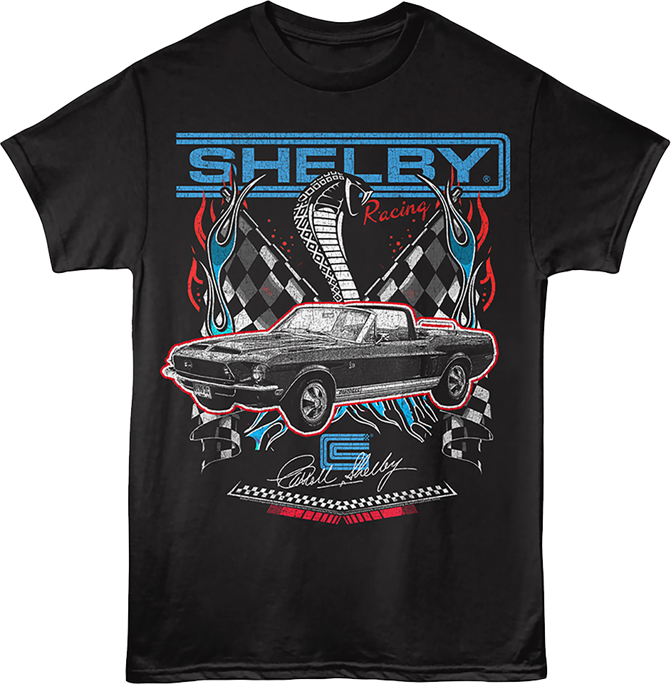 Racing Checkered Flags Shelby T-Shirt product image 1