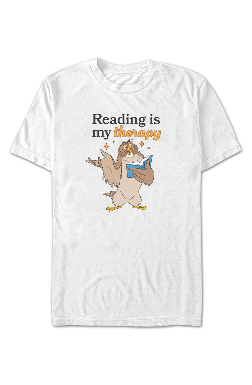 Reading Is My Therapy Winnie The Pooh T-Shirt product image 2