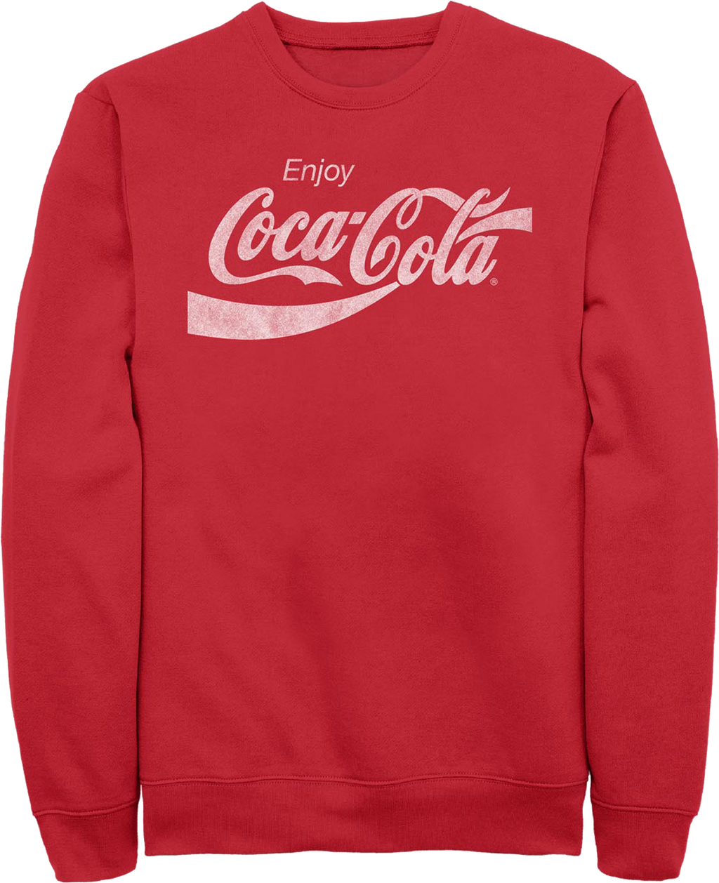 Red Enjoy Coca-Cola Sweatshirt product image 1