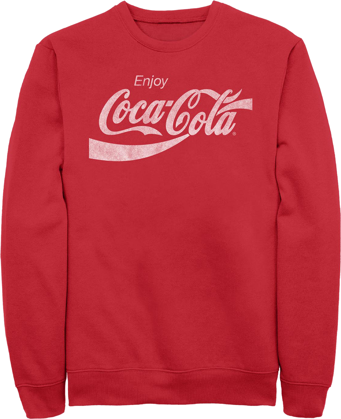 Red Enjoy Coca-Cola Sweatshirt product image 1