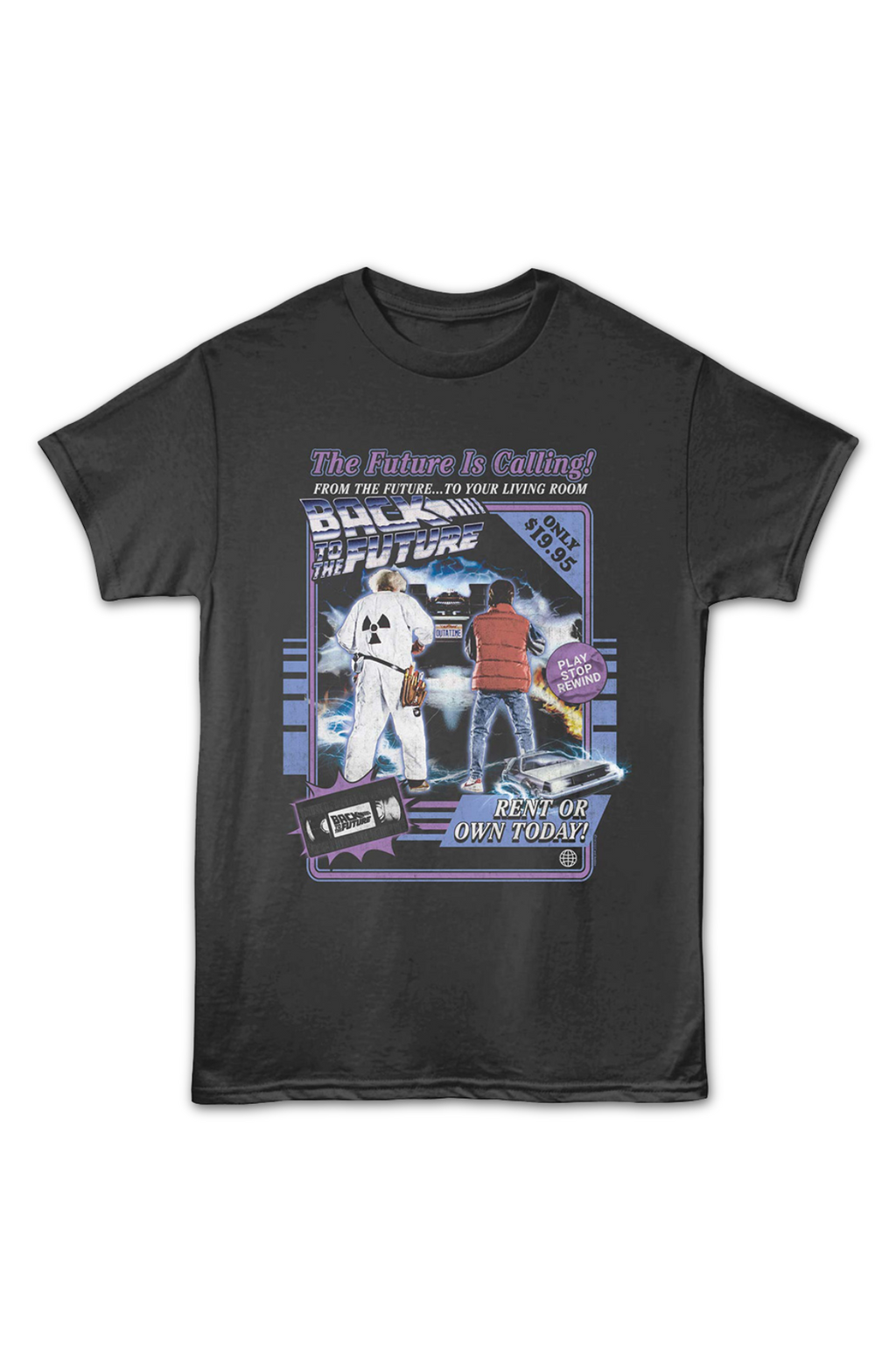 Rent Or Own VHS Back To The Future T-Shirt product image 2