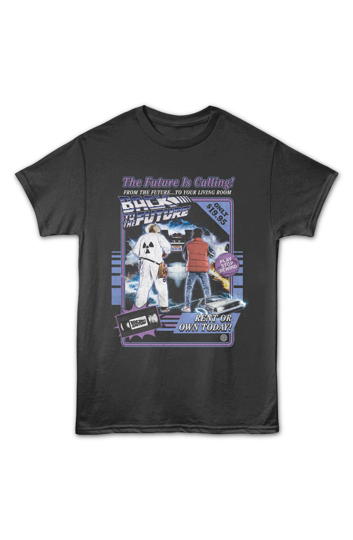 Rent Or Own VHS Back To The Future T-Shirt product image 2