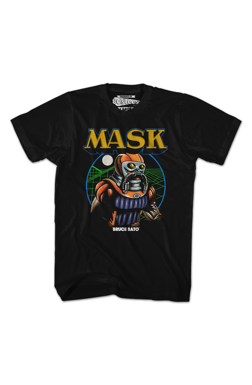 Retro Bruce Sato MASK T-Shirt product image 2