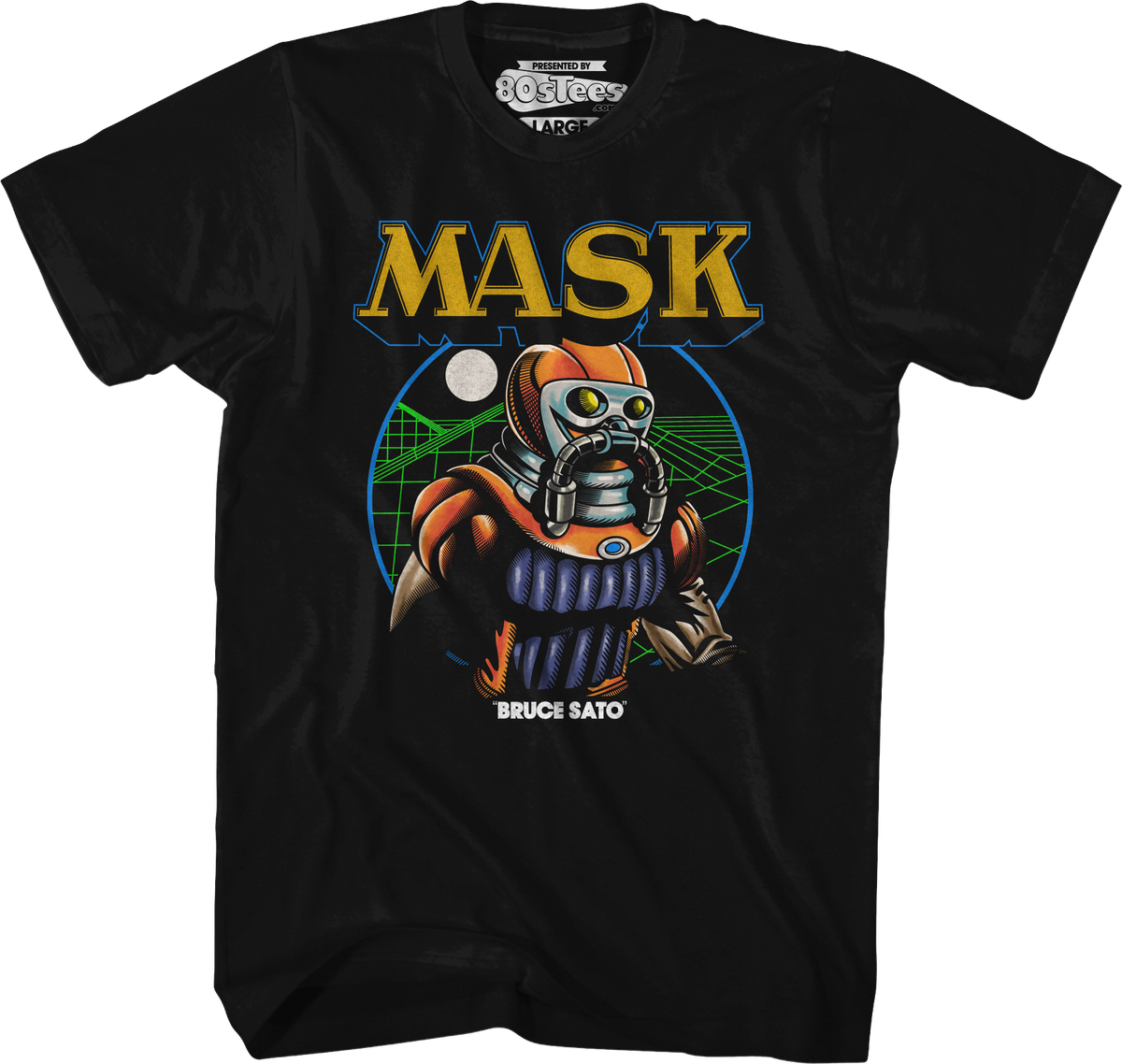 Retro Bruce Sato MASK T-Shirt product image 1