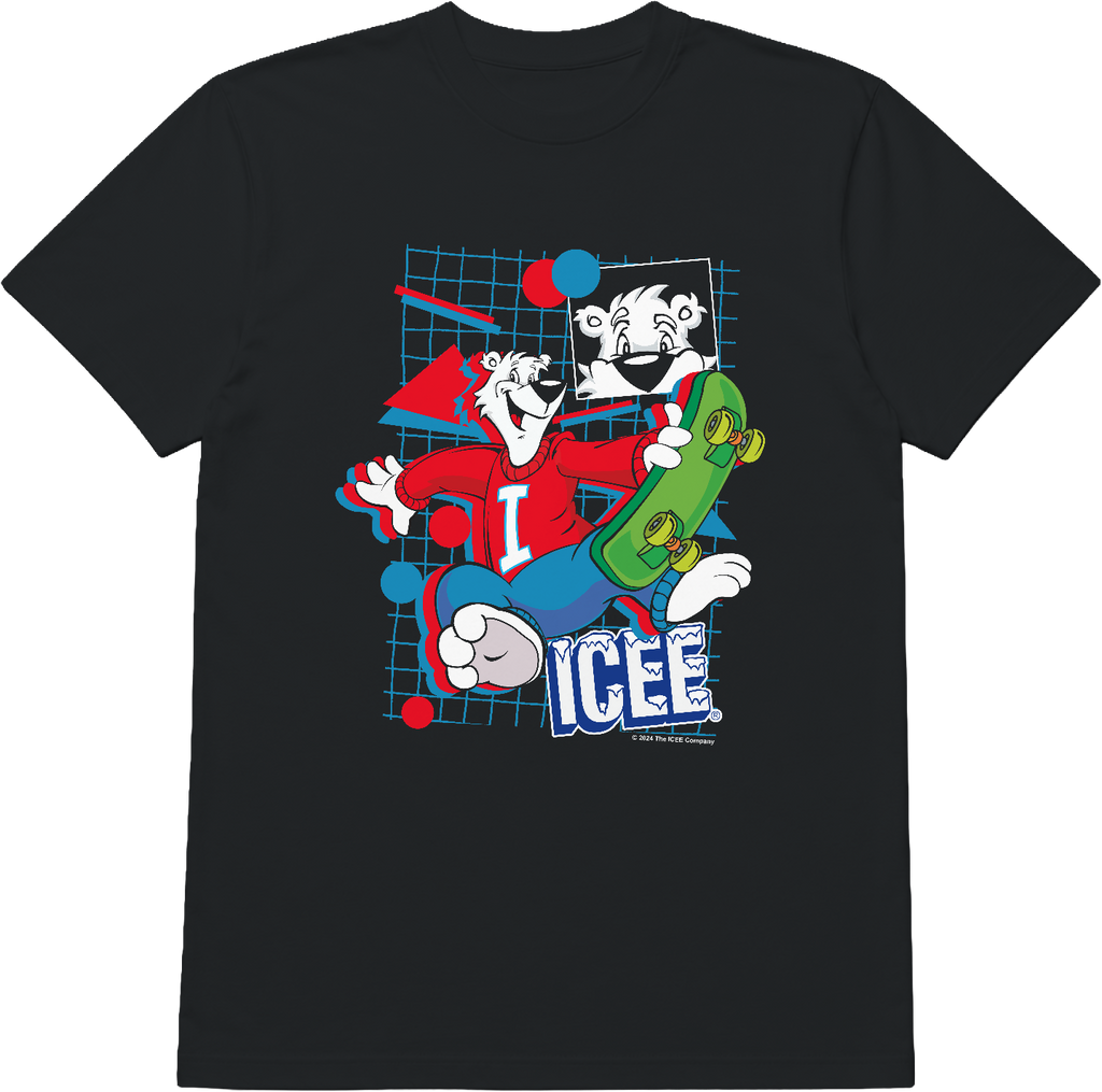 Retro Grid ICEE T-Shirt product image 1