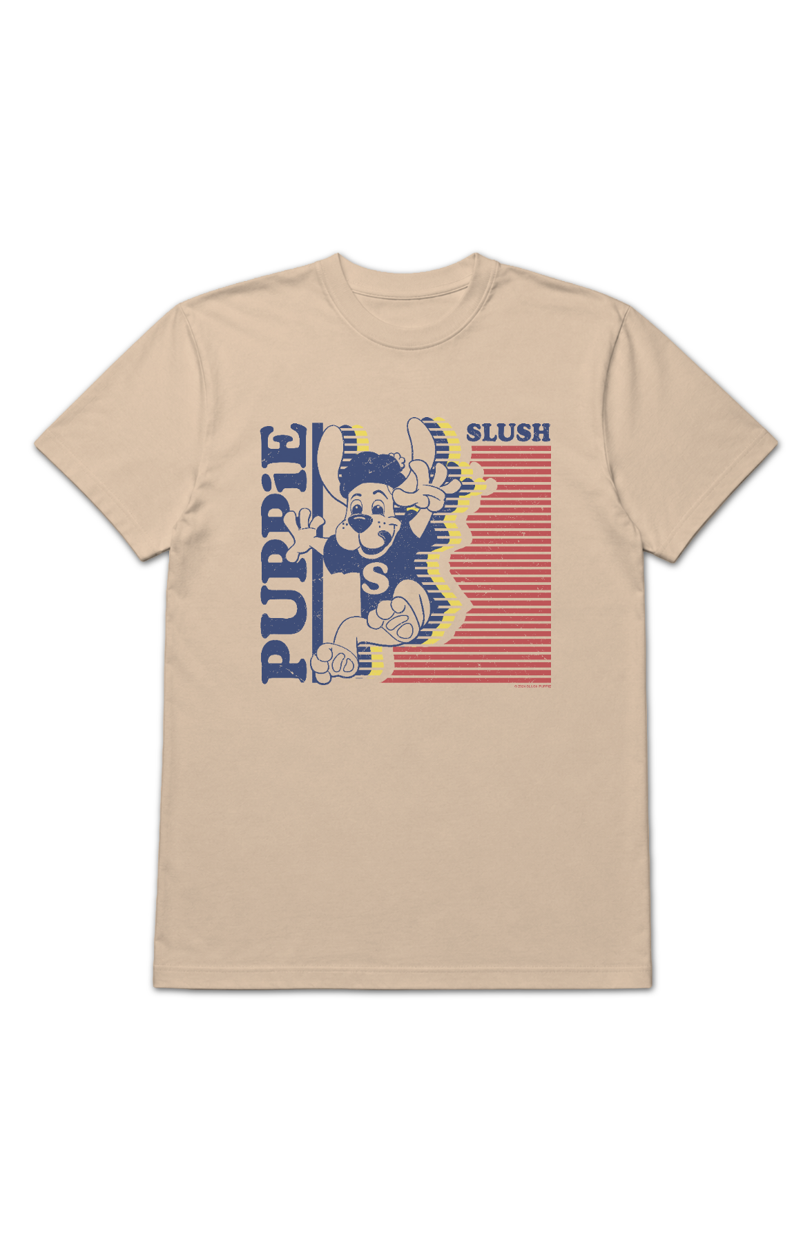 Retro Mascot Chilly Dog Slush Puppie T-Shirt product image 2