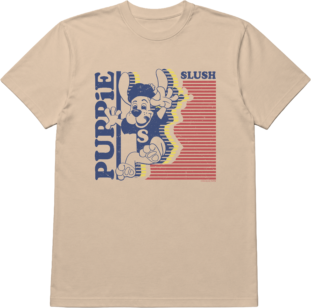 Retro Mascot Chilly Dog Slush Puppie T-Shirt product image 1