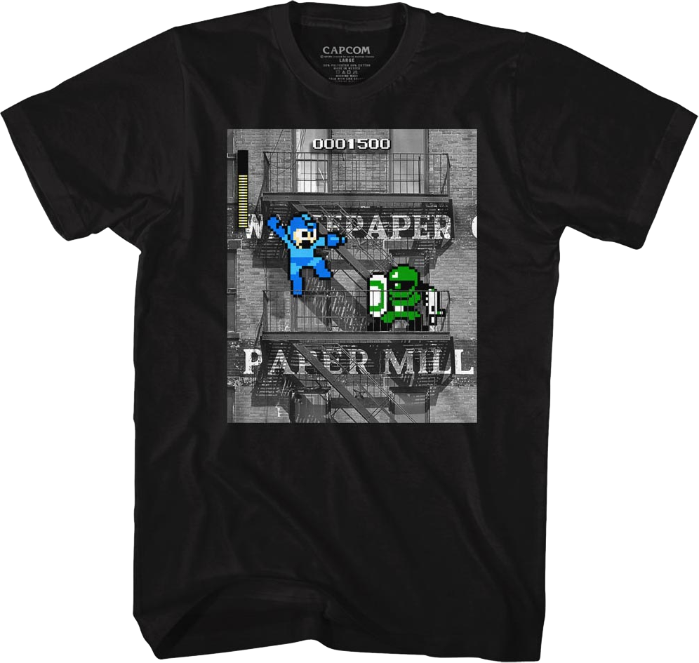 Paper Mill Mega Man T-Shirt product image 1