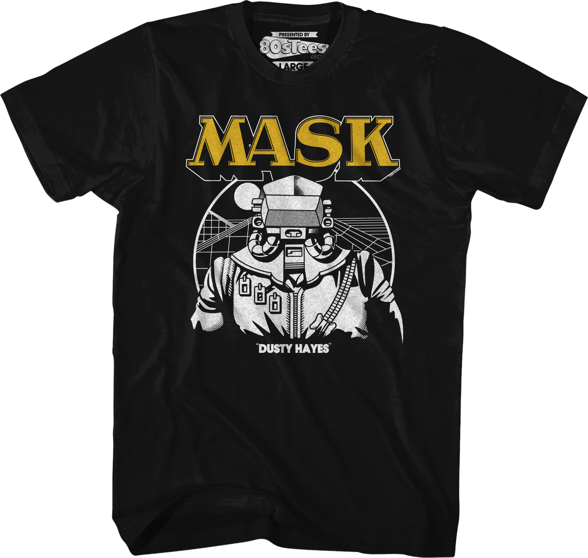 Retro Simple Dusty Hayes MASK T-Shirt product image 1