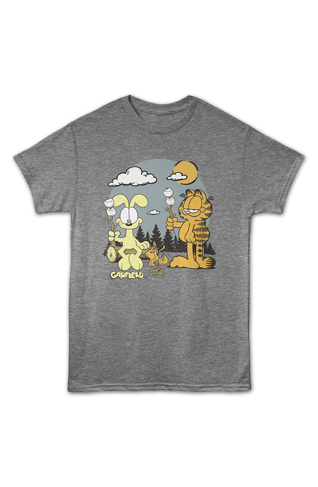 Roasting Marshmallows Garfield T-Shirt product image 2