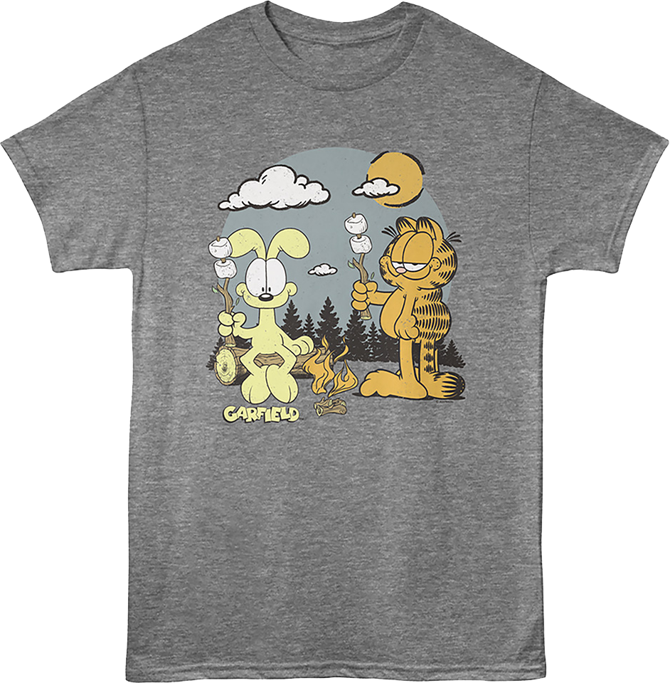 Roasting Marshmallows Garfield T-Shirt product image 1