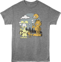 Roasting Marshmallows Garfield T-Shirt product image 1