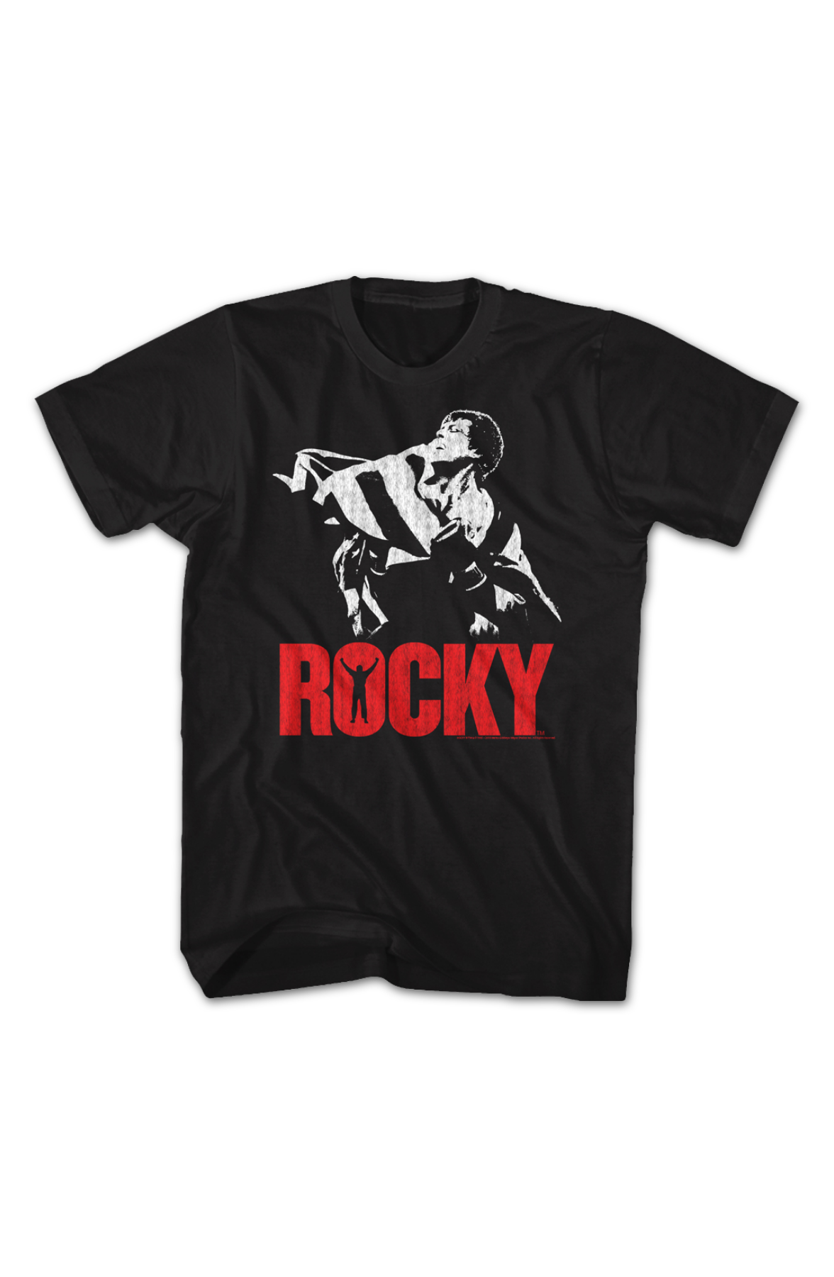 Flag Victory Pose Rocky T-Shirt product image 2