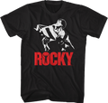 Flag Victory Pose Rocky T-Shirt product image 1