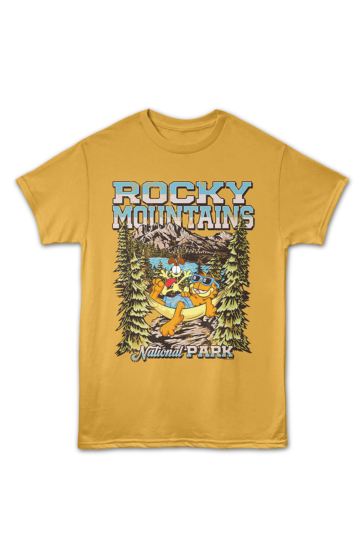 Rocky Mountains National Park Garfield T-Shirt product image 2