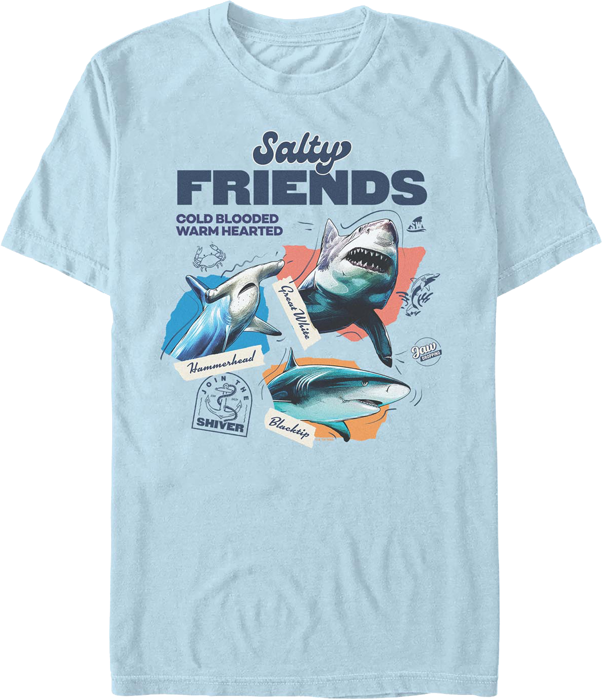 Salty Friends Shark Week T-Shirt product image 1