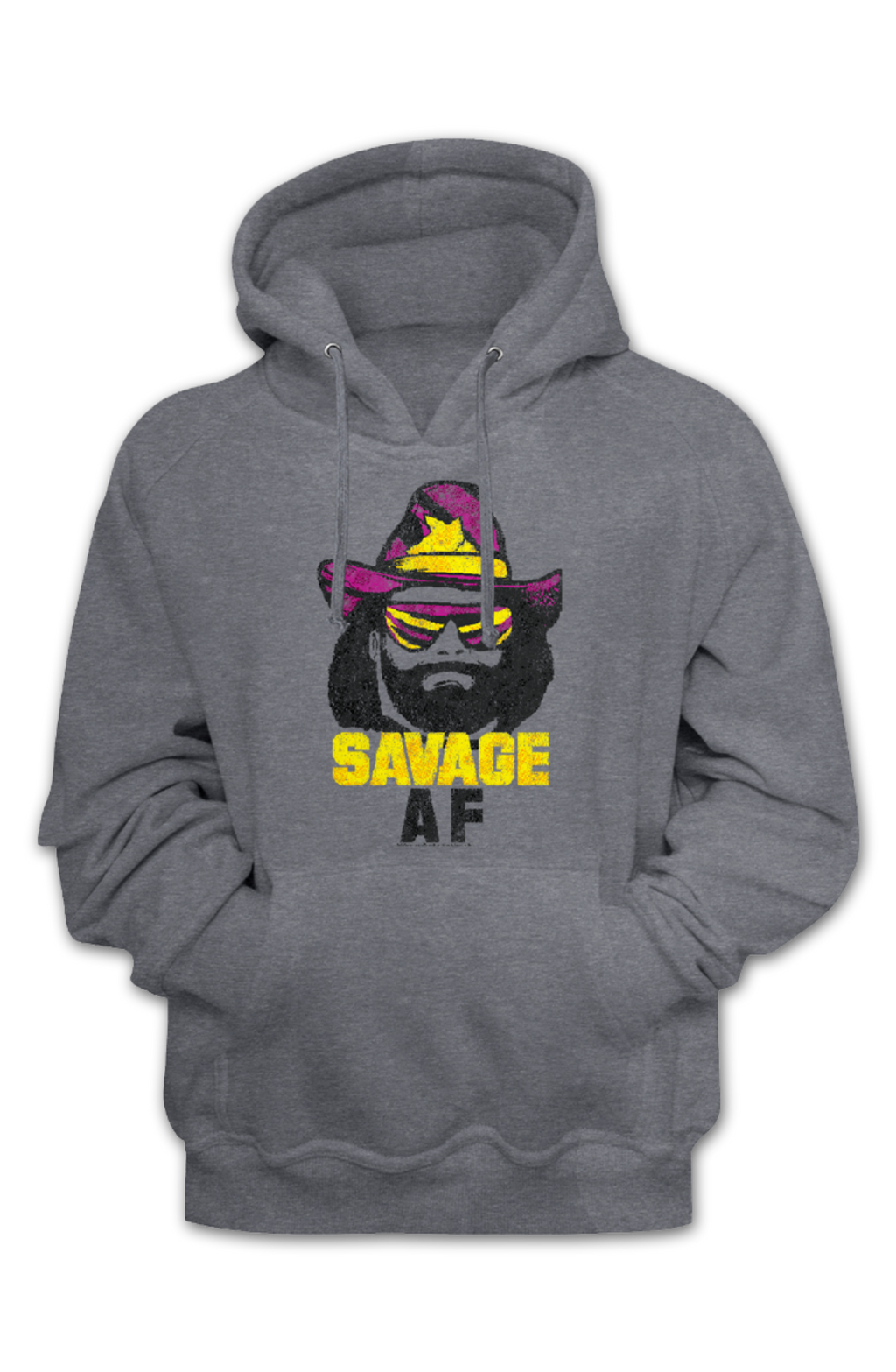 Savage AF Macho Man Hoodie product image 2