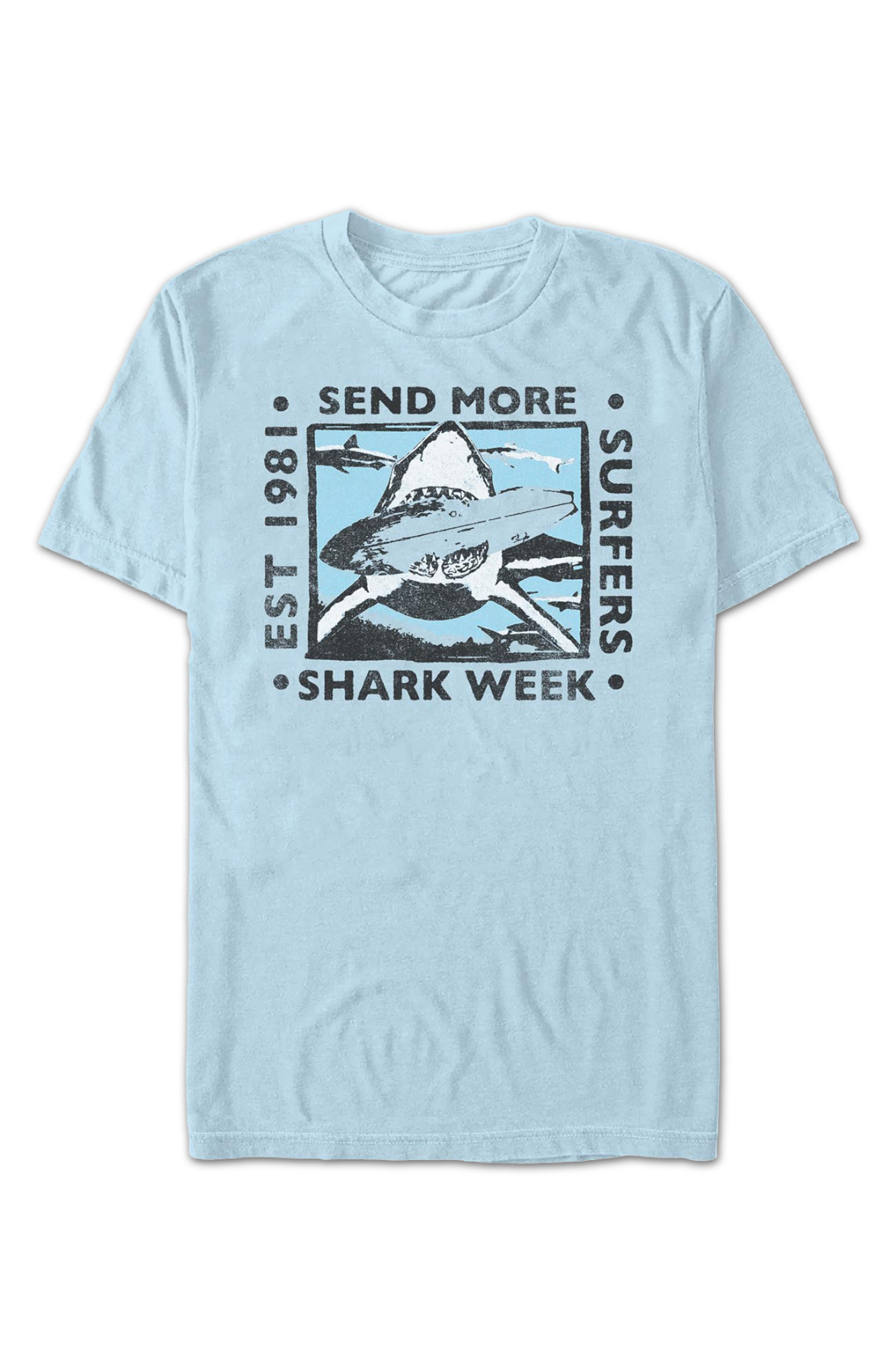 Send More Surfers Shark Week T-Shirt product image 2