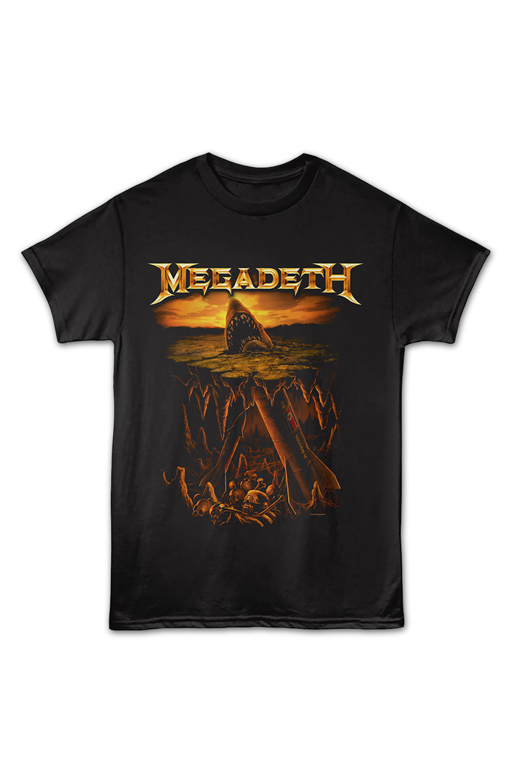 Shark Nukes Megadeth T-Shirt product image 2