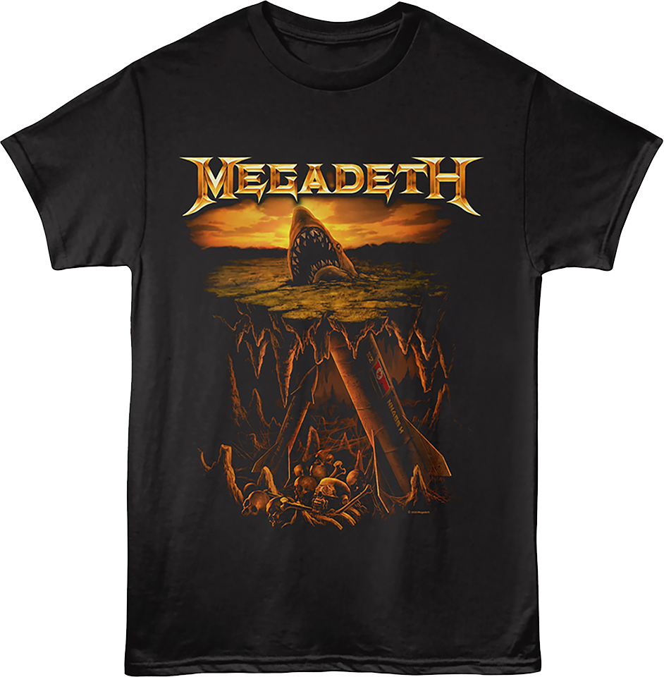 Shark Nukes Megadeth T-Shirt product image 1