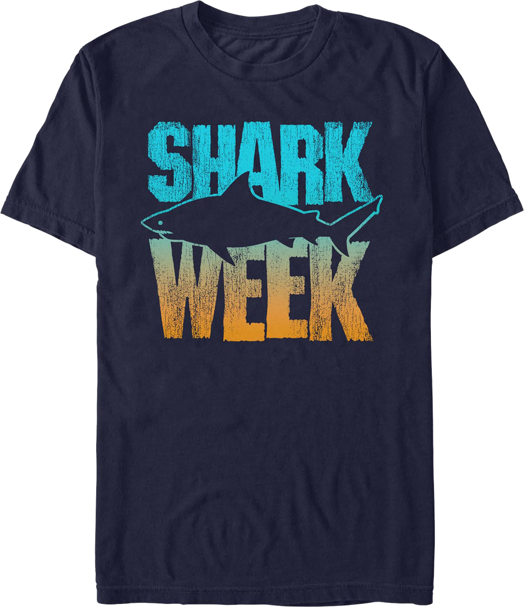 Shark Outline Week T-Shirt product image 1