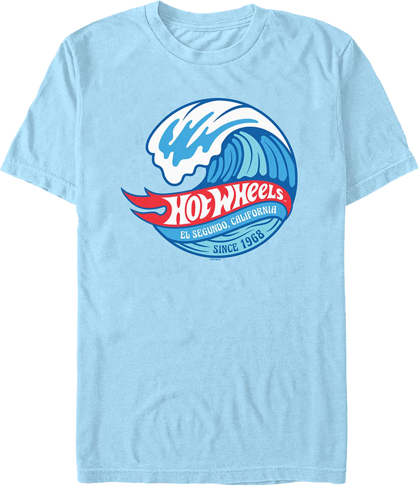 Since 1968 Wave Hot Wheels T-Shirt product image 1