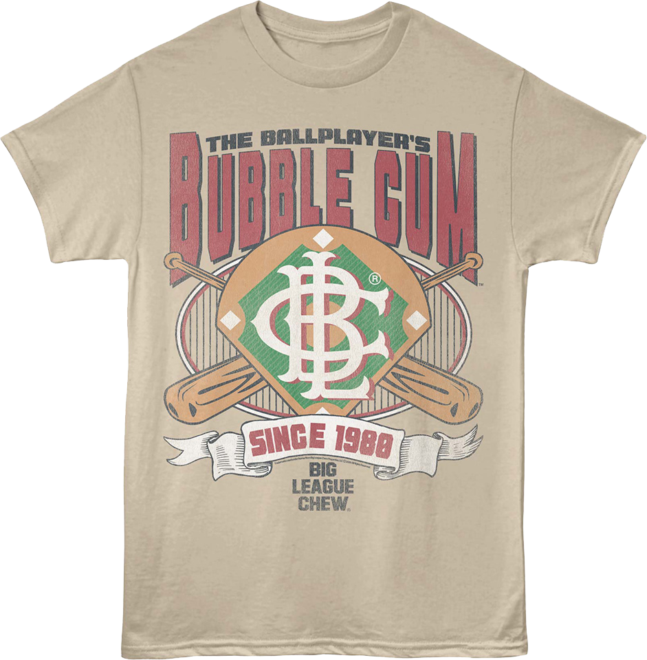 Since 1980 Banner Big League Chew T-Shirt product image 1